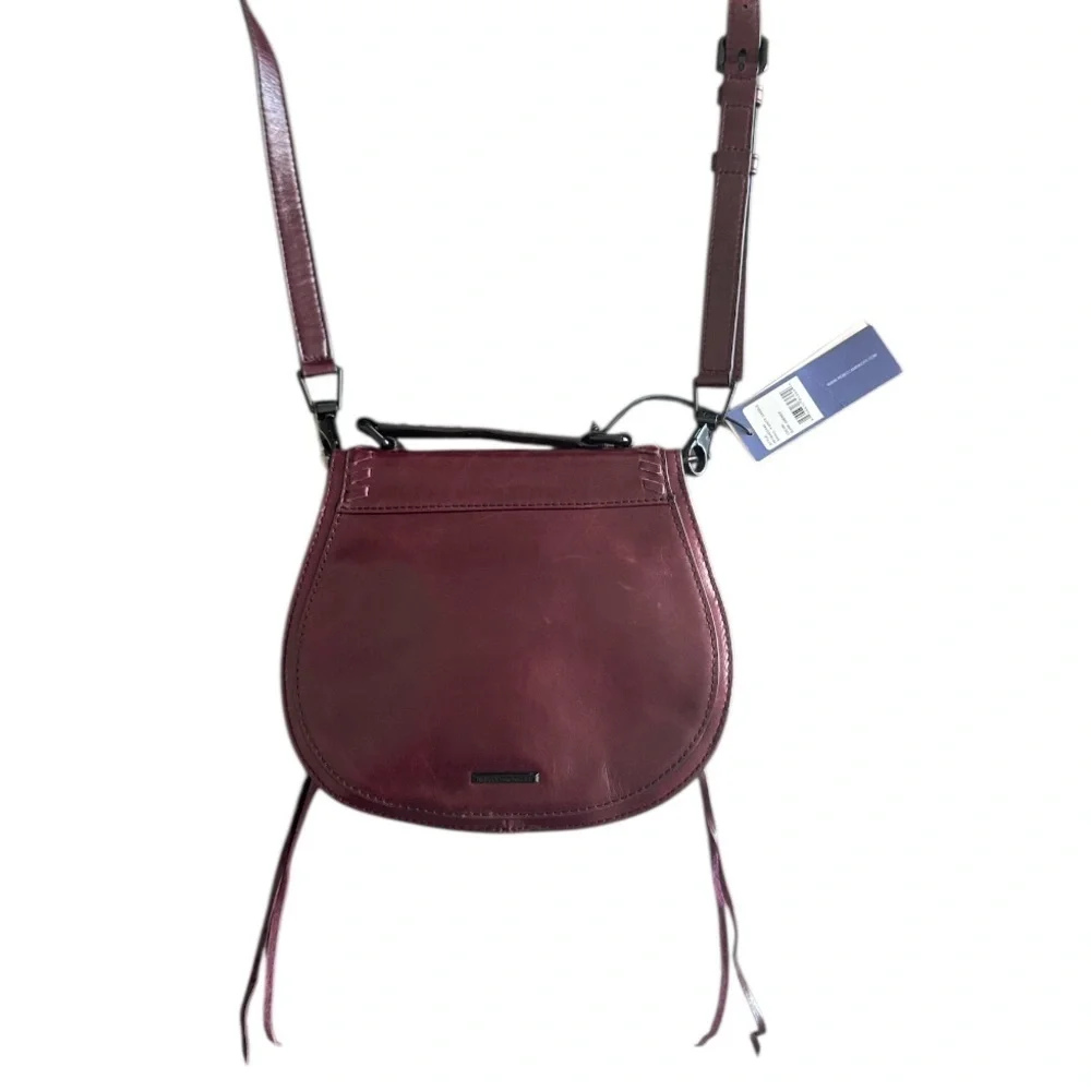 Rebecca Minkoff Small Vanity Saddle Cherry Crossbody Bag NWT